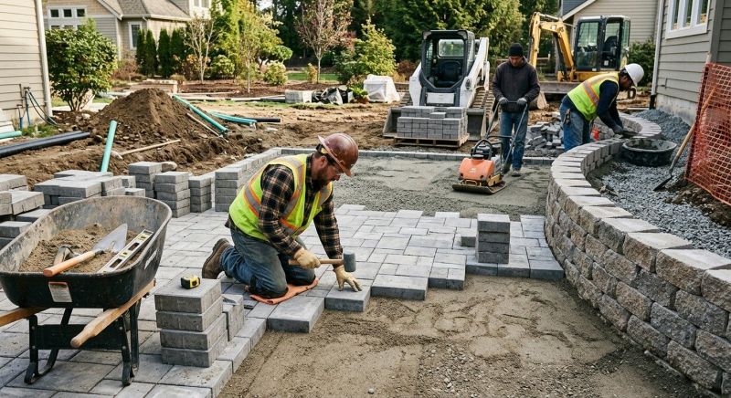 Cement Pavers Installation in Boston, MA